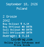 Poland 2 Grosze 2002  coin